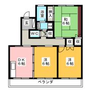 アルカディアの間取り画像