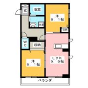 アシュリーKⅡの間取り画像