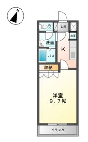 シャイニング レジデンスの間取り画像