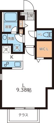 PASEO笹塚の間取り画像
