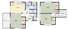 熊谷原島戸建の間取り画像