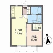 ジュネス安積Ⅱの間取り画像