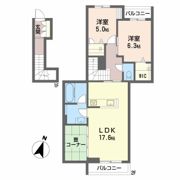 メゾンド香の間取り画像