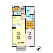 メルヴェーユの間取り画像