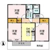 セジュール栗田 Bの間取り画像