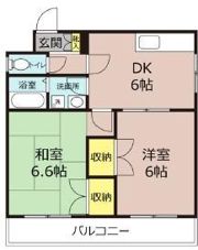 リトルタウン惠の間取り画像