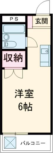 b'CASA福生Ⅱre-bornの間取り画像
