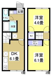 パレス東名Ⅳの間取り画像