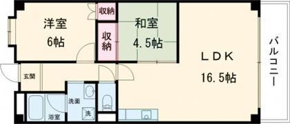 グレイス茨木の間取り画像