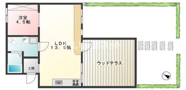 AURA243多摩平の森の間取り画像