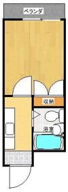 コーポ渕上の間取り画像