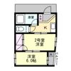 南加瀬マンションの間取り画像