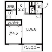 ONE‘S小樽の間取り画像