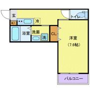 アリュール愛宕橋の間取り画像
