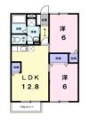 セレソ B棟の間取り画像