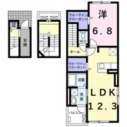 ヒルズシップ Ⅱの間取り画像