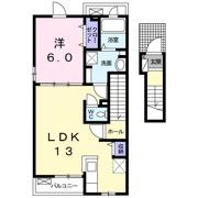 アジュール フォレストの間取り画像