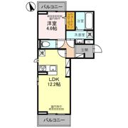 セレスティア野田Ⅱの間取り画像