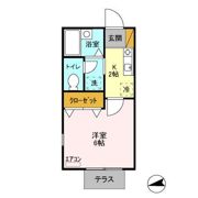 コリンヌ谷津の間取り画像