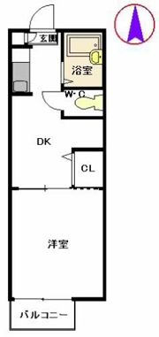 ソネットKOSEの間取り画像