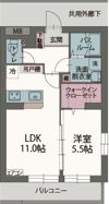 ル・アンジュの間取り画像