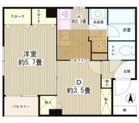四ツ谷HOUSEの間取り画像