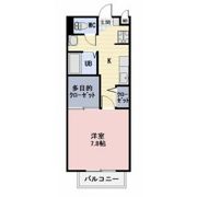 シャンベール森川Aの間取り画像