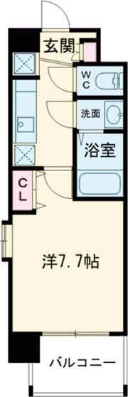 LaDouceur荒本の間取り画像