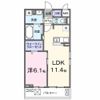ミモザの間取り画像
