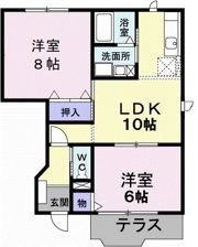 オランダ村Aの間取り画像