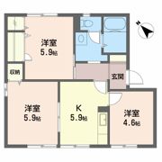 ファミール高市の間取り画像