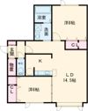 イリス25の間取り画像