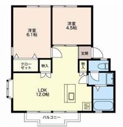 ビタビレッジ富士 Aの間取り画像