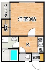 エクセレントハウスAの間取り画像