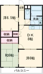 ウェルス多賀美の間取り画像