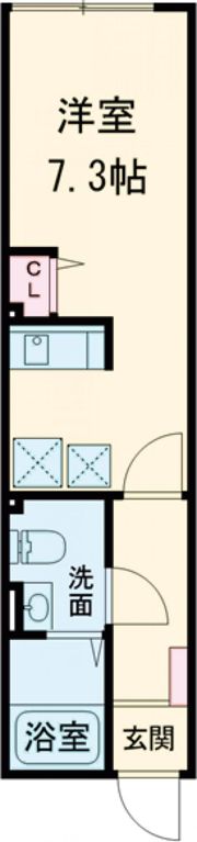 エルミタージュ玉川学園の間取り画像