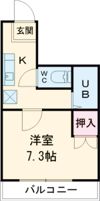 グレース栄の間取り画像