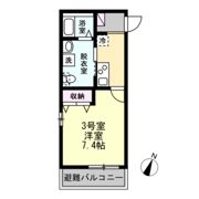 ベイルームヴィスタ川崎の間取り画像