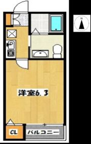 ウエストハイムLT7丁目の間取り画像