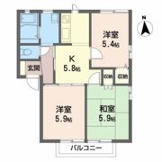 アネックス Aの間取り画像