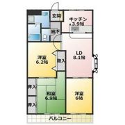 ラ スカラの間取り画像