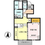 ヴィラパティオAの間取り画像