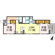 セレスティア瑞江Ⅲの間取り画像