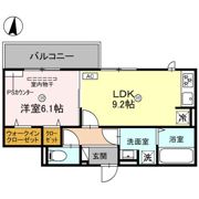 GRAMM京都紫竹 A棟の間取り画像