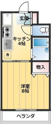 スカイプラザ学園通の間取り画像