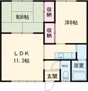 コーポサンシ2号棟の間取り画像