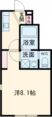 レクエルドⅠの間取り画像