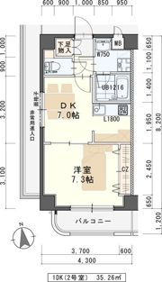 サーティラブの間取り画像