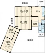 岡島邸の間取り画像