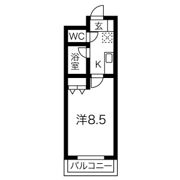 プリミエール八田IIIの間取り画像